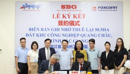 KBC: Foxconn thuê đất của công ty 'đại gia' Đặng Thành Tâm, sẽ đầu tư 300 triệu USD vào Bắc Giang